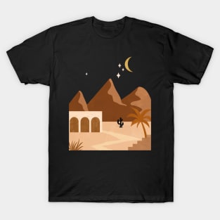 Desert Landscape Scene T-Shirt